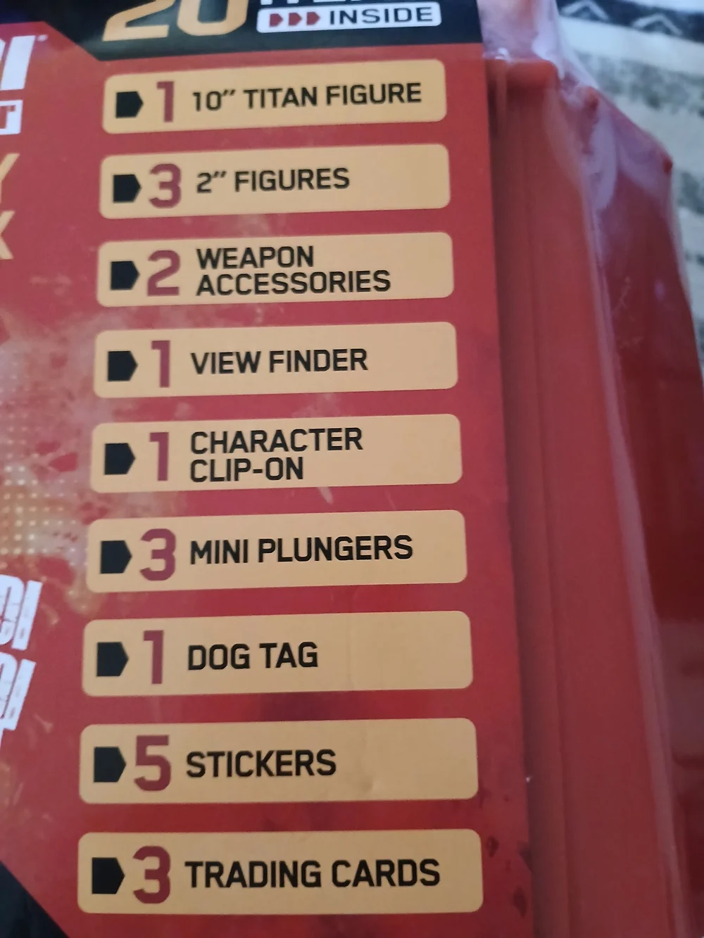 Toilet Mystery Loot Box - Red